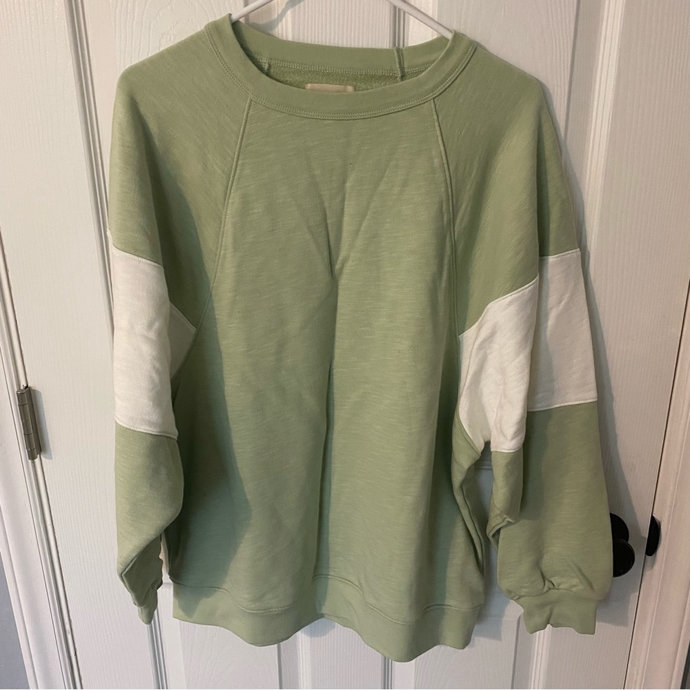 NWOT Madewell MWL Sage Green Sweatshirt